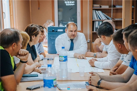 На участках ул. Гражданская в Чебоксарах начинается укладка асфальта
