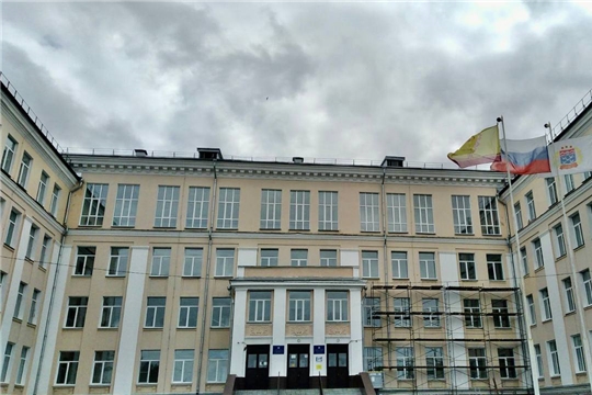 В школе №12 города Чебоксары проходит капитальный ремонт