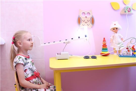 В детских садах города Чебоксары реализуется республиканский проект «Здоровое зрение»
