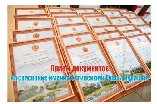 Стартовал прием документов на соискание именной стипендии Главы Чувашии для школьников
