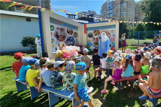 В детских садах города Чебоксары празднуют День Нептуна