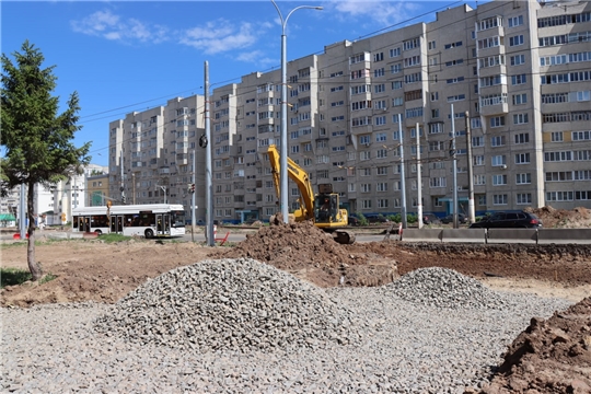 Хроники реконструкции улицы Гражданской в Чебоксарах