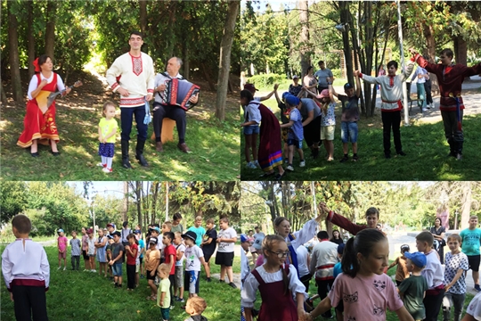 День города-2022: для жителей Чапаевского поселка г. Чебоксары организовали фольклорный праздник