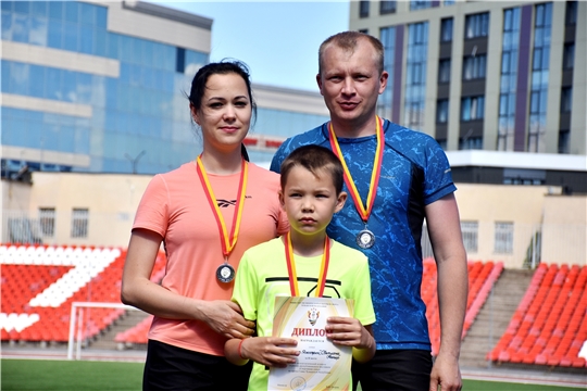 Дружная семья Кузьминых подтвердила спортивный статус города Канаш