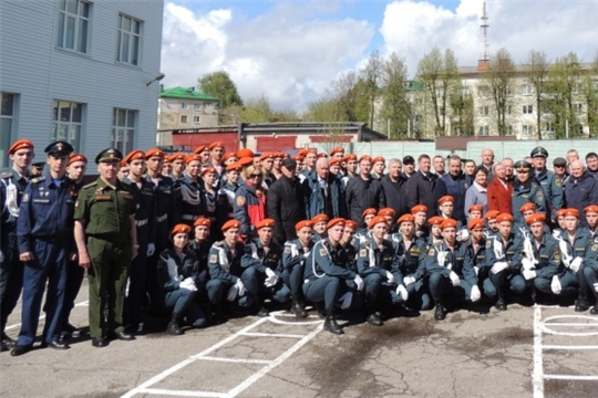 В Чэтк Чувашии прошла встреча с представителями ветеранских  организаций МЧС России: Сергей Павлов принял в ней  участие