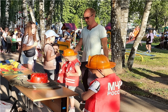 В Чебоксарах состоялось мероприятие "Безопасное лето"