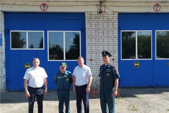 Председатель ГКЧС Чувашии посетил Урмарский и Янтиковский районы: наша главная задача - обеспечение безопасности людей