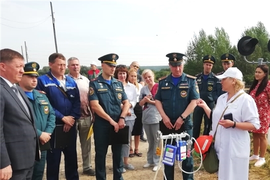 В Новочебоксарск прибыла рабочая группа Главного управления МЧС России по Нижегородской области для оценки готовности спасательных служб города к проведению командно-штабных учений