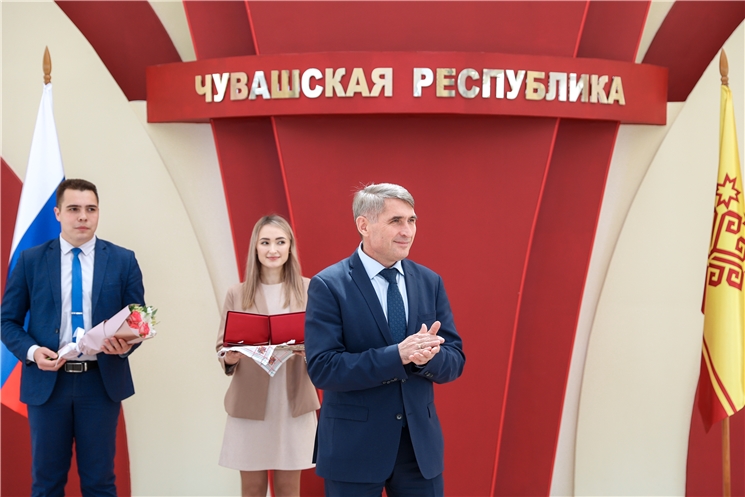 Торжественное вручение государственных наград Российской Федерации и Чувашской Республики
