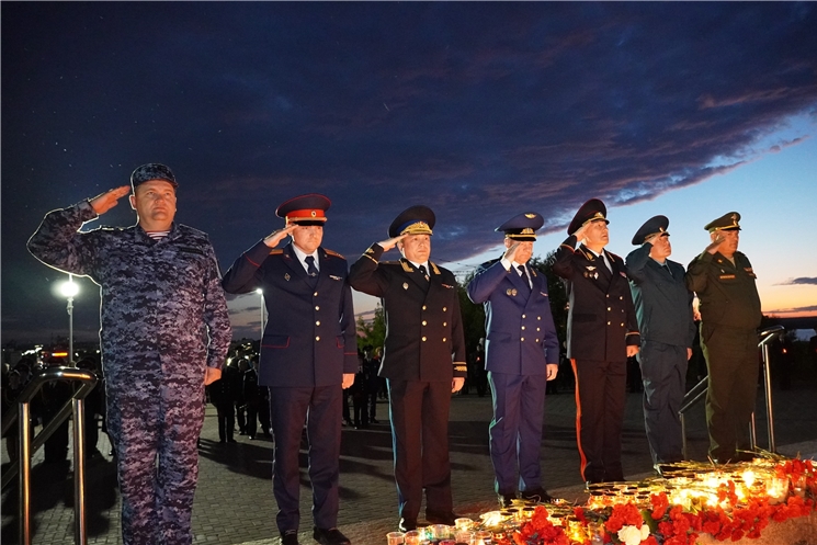 УФСБ России по Чувашской Республике присоединилось к Всероссийской акции «Свеча памяти»