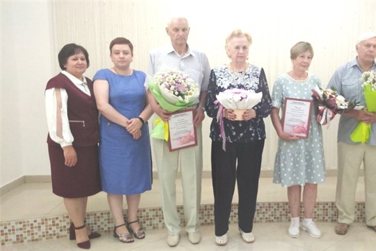 В День семьи, любви и верности в Шумерле чествовали «золотых» юбиляров семейной жизни
