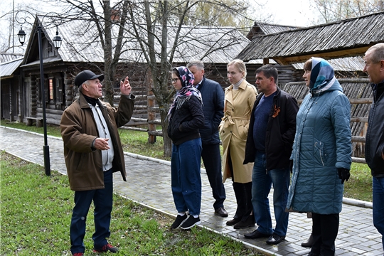 Ибресинский этнографический музей посетила делегация из Республики Татарстан