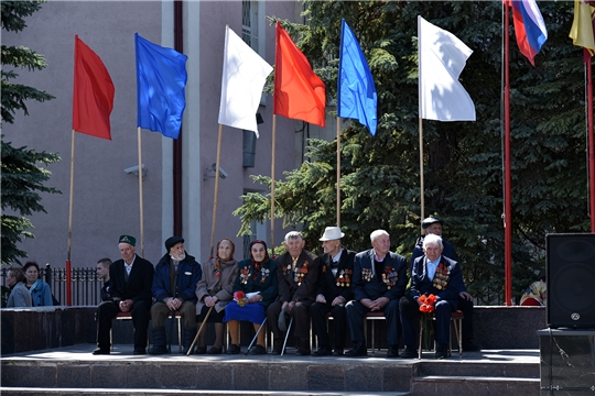 77-ую годовщину Победы в Великой Отечественной войне отметили в Ибресинском районе