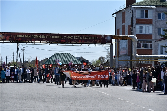 "Бессмертный полк" в Ибресинском районе