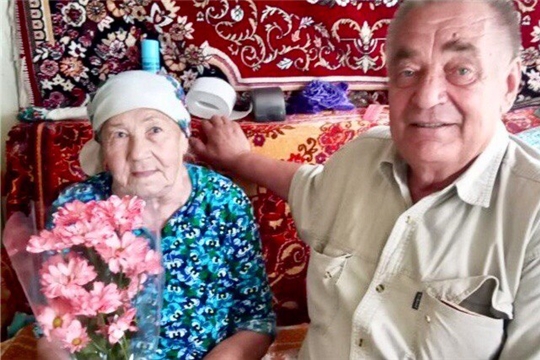 Незеева Кадира Ямалтдиновна отметила 90-летний юлибей 