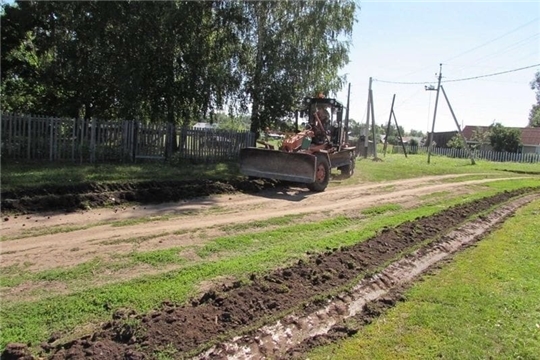 Ремонт дорог в с. Новое чурашево