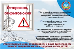 Осторожно! Открытое окно!