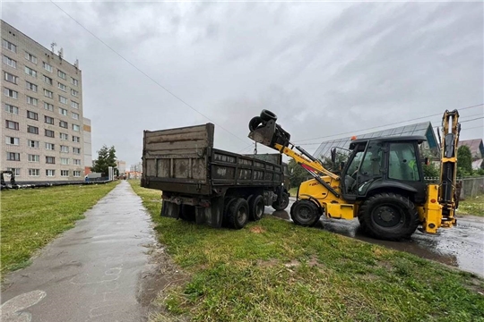 Нацпроект "Экология": в Чебоксарах продолжаются мероприятия по вывозу и утилизации автомобильных покрышек