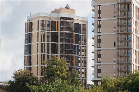 В Чебоксарах за полгода в эксплуатацию введено 237 тысяч квадратных метров жилья