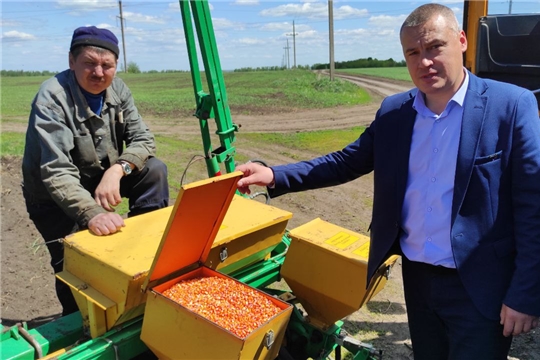 Весенне-полевые работы продолжаются на полях Канашского района