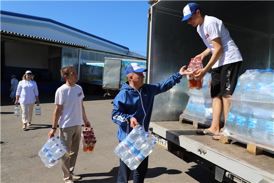 Большой груз гуманитарной помощи отправили из Комсомольского района российским военнослужащим, принимающим участие в специальной операции на Украине