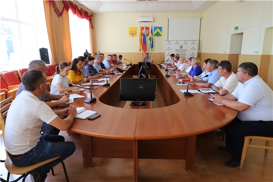 Состоялось очередное заседание антитеррористической Комиссии  и Комиссии по ЧС и ОПБ Комсомольского района