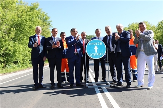 В Козловском районе состоялось торжественное открытие автомобильной дороги «Волга» - Козловка