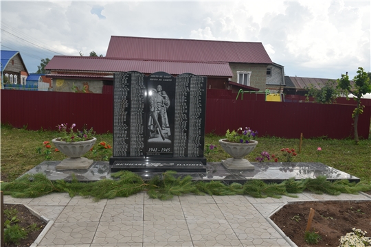 Открытие Памятника погибшим воинам в годы Великой Отечественной войны 1941-1945 годов в Янтиково
