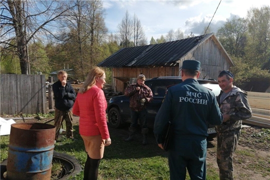 Очередная проверка межведомственной группы по соблюдению особого противопожарного режима