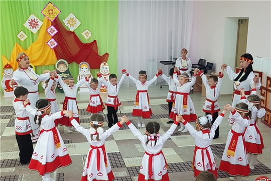 Фестиваль детской Фольклориады в детском саду "Солнышко"
