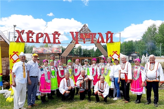 Фольклорный ансамбль «Айхал» принял участие в Всечувашском празднике "Акатуй"