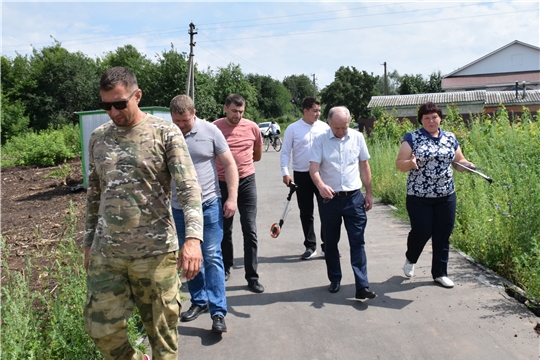 Качество и сроки проводимых работ на территории парка 50-летия Победы на личном контроле главы администрации района