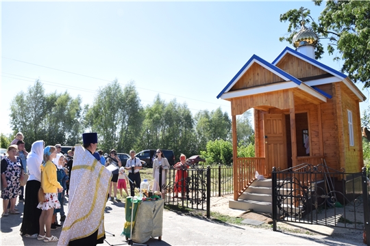 Тройной праздник отметили жители деревни Хвадукасы