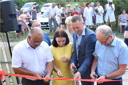 Торжественное открытие нового ФАПа в селе Пандиково