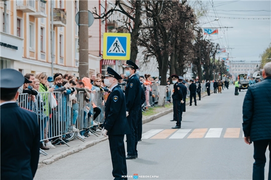 В День Победы перекроют дороги и ограничат стоянку в центре Чебоксар