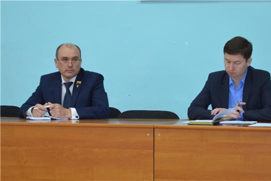 Рабочее совещание при главе администрации Мариинско-Посадского района 