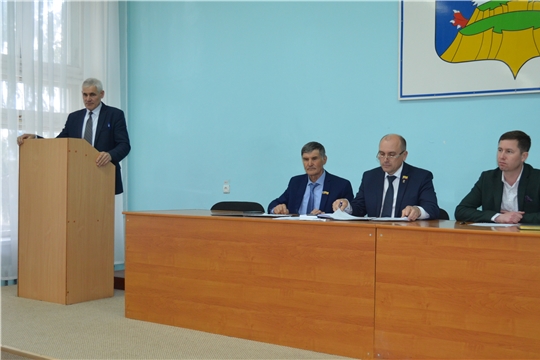 Состоялось очередное заседание Мариинско-Посадского районного Собрания депутатов