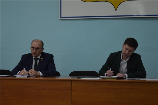 И.о. главы администрации Мариинско-Посадского района Сергей Мастьянов провел очередное еженедельное совещание