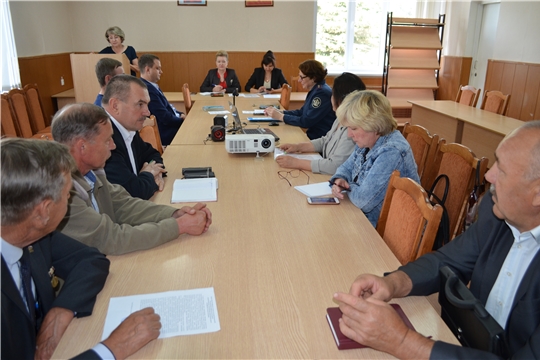 Заседание Мариинско-Посадской районной антинаркотической комиссии