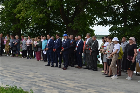 Мариинско-Посадский район присоединился к Всероссийской акции "Свеча памяти"