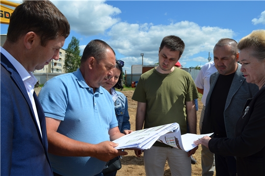 В городе Мариинский Посад реализуется три проекта в рамках программы Комплексного развития сельских территорий