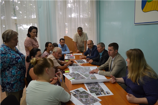 Состоялись публичные слушания по проекту благоустройства общественной территории по ул. Николаева, 47 города Мариинский Посад