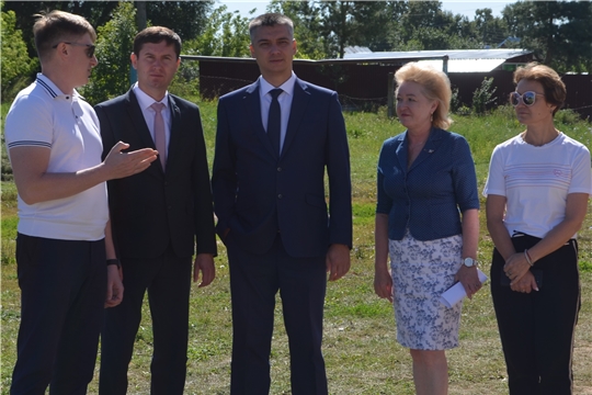 Министр образования Чувашии Дмитрий Захаров посетил Мариинско-Посадский район