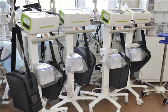 В Городскую детскую клиническую больницу поступили новые аппараты ИВЛ