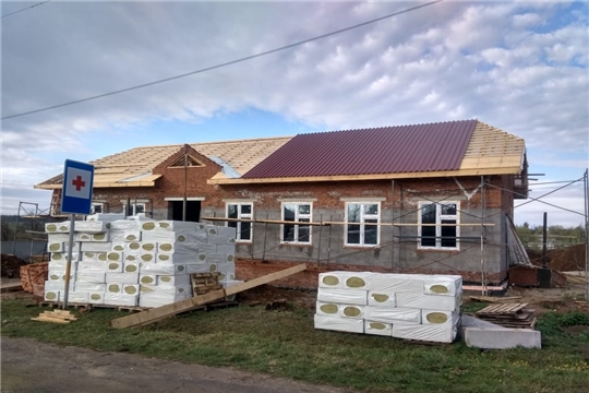 В селе Юваново завершается строительство офиса врача общей практики