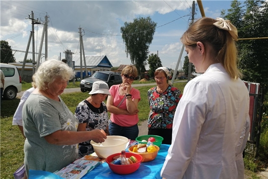Акция «Добро в село» в Красночетайском районе