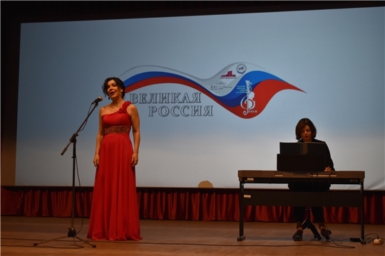 В п. Урмары состоялся концерт в рамках республиканской патриотической акции "Великая Россия"