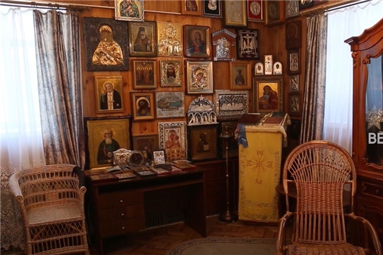 В Чувашии состоялось открытие комнаты -музея митрополита Чебоксарского и Чувашского Варнавы