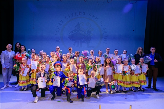 Состоялся отчетный концерт детской вокально-хореографической студии при Чувашском госансамбле песни и танца