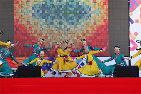 В этнокомплексе «Амазония» выступили участники Всероссийской детской Фольклориады